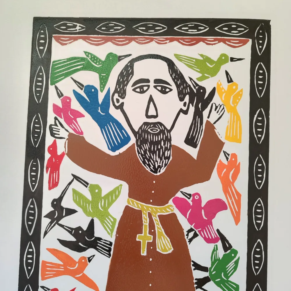 Xilogravura Mestre J Borges G - São Francisco - Imagem 2