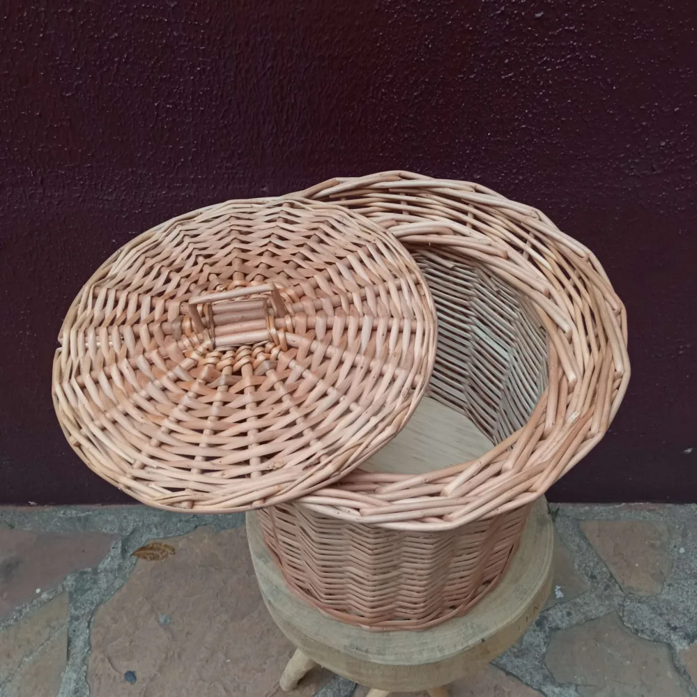 Lixeira Reta - Vime - Imagem 2