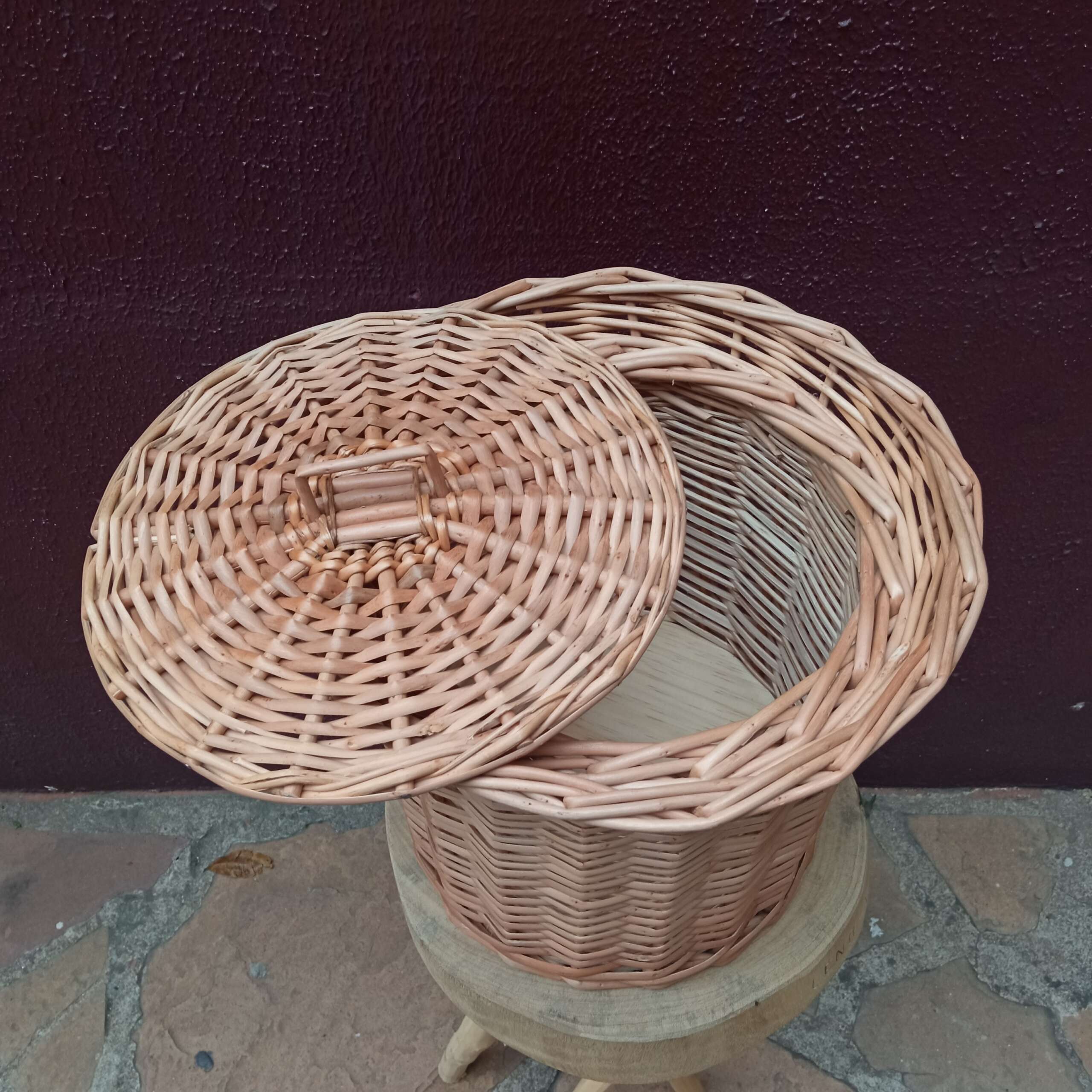 Lixeira Reta - Vime - Imagem 3