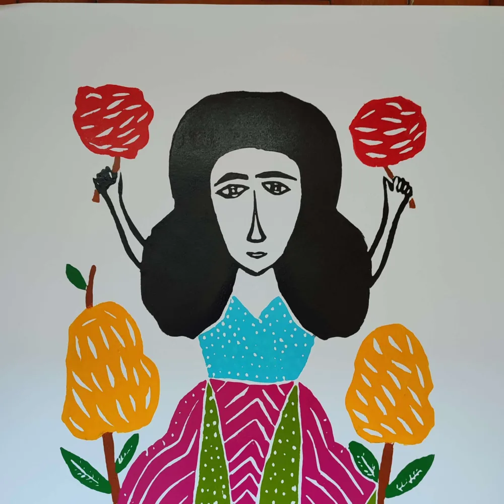 Xilogravura Mestre J Borges G - Rosa Maria - Imagem 3