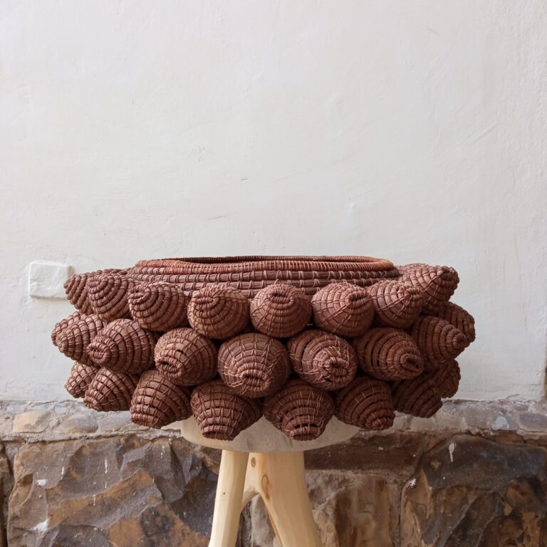 Centro de Mesa - 3 Voltas - Fibra de Piaçava