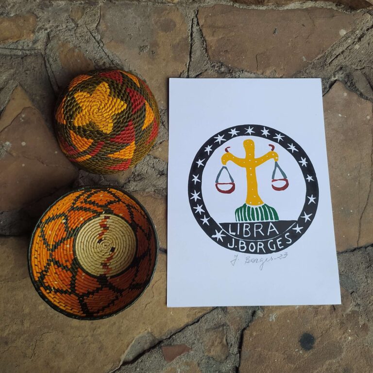 Xilogravura Mestre J Borges P - Signos