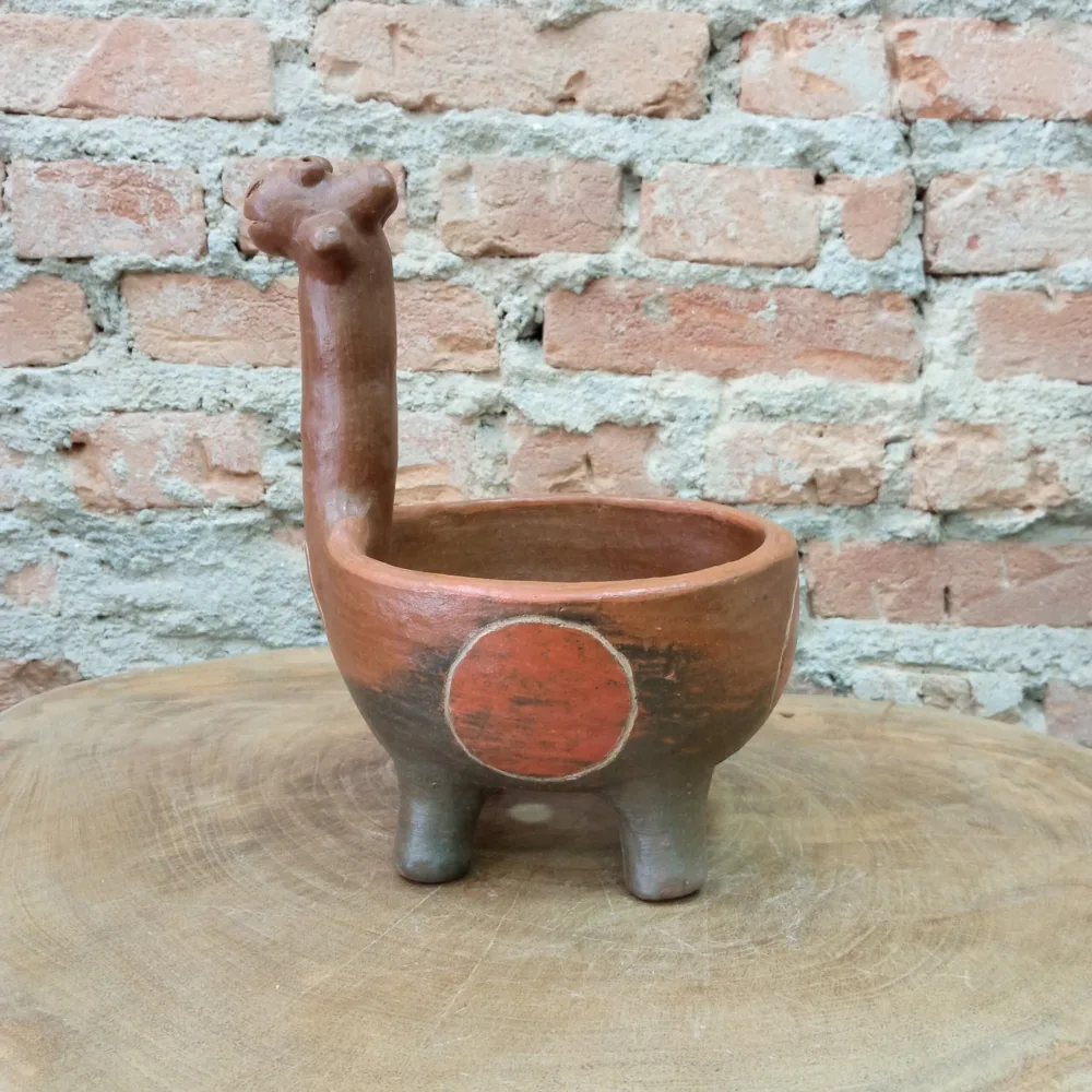 Vaso Girafa - Cerâmica - Mestra Luiza - Imagem 4