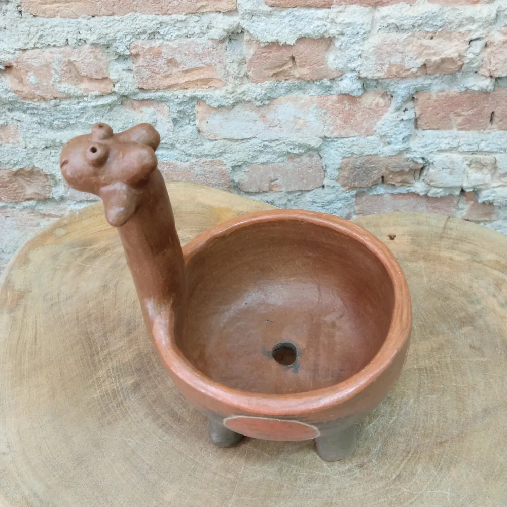 Vaso Girafa - Cerâmica - Mestra Luiza - Imagem 5