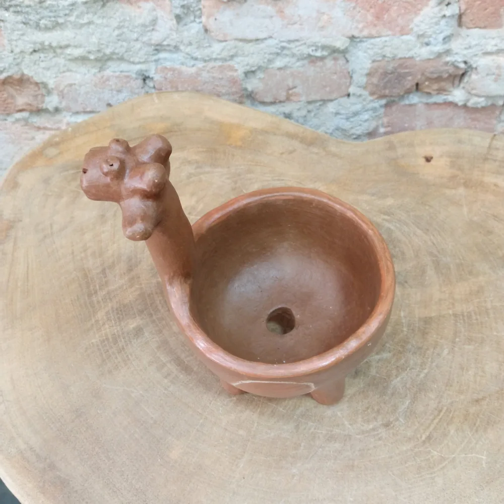 Vaso Girafa - Cerâmica - Mestra Luiza - Imagem 2