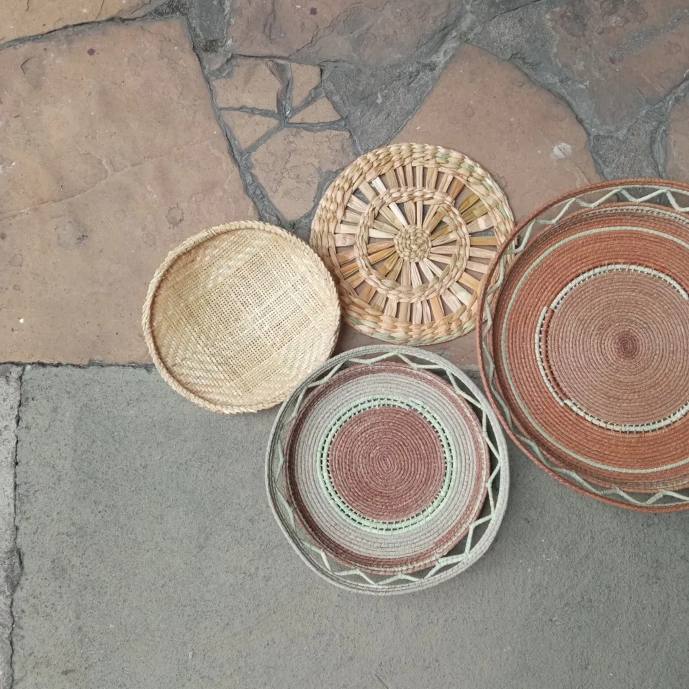 Kit Cestas Parede - Taquara, Palhas de Ouricuri e Palha de Taboa - Imagem 2