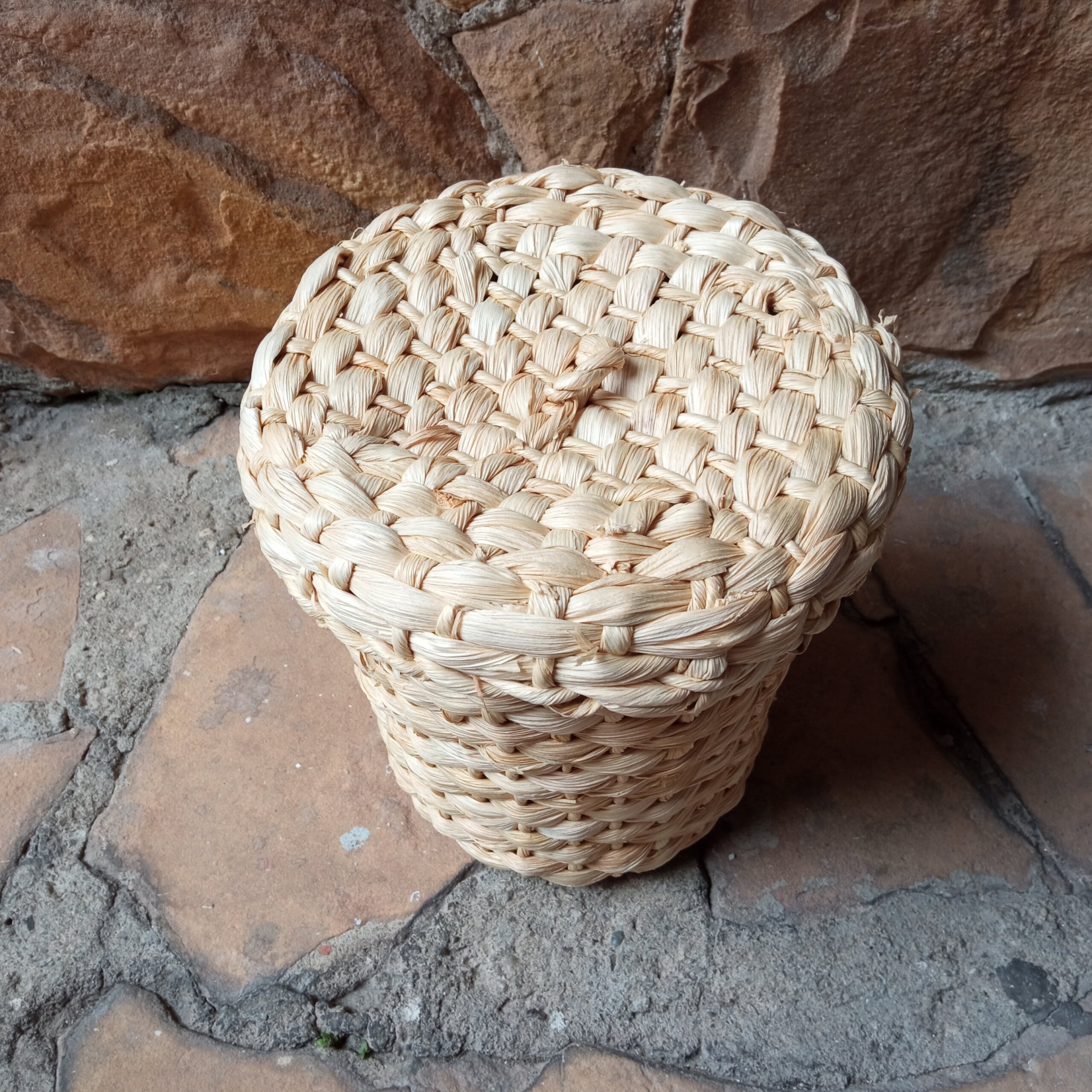 Lixeira - Palha de Milho - Imagem 2
