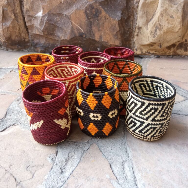 Porta Lápis - Palha de Tucumã - Povo Urucureá