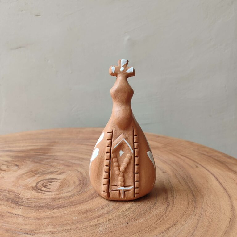 Escultura Nossa Senhora Aparecida Cerâmica - Maragogipinho