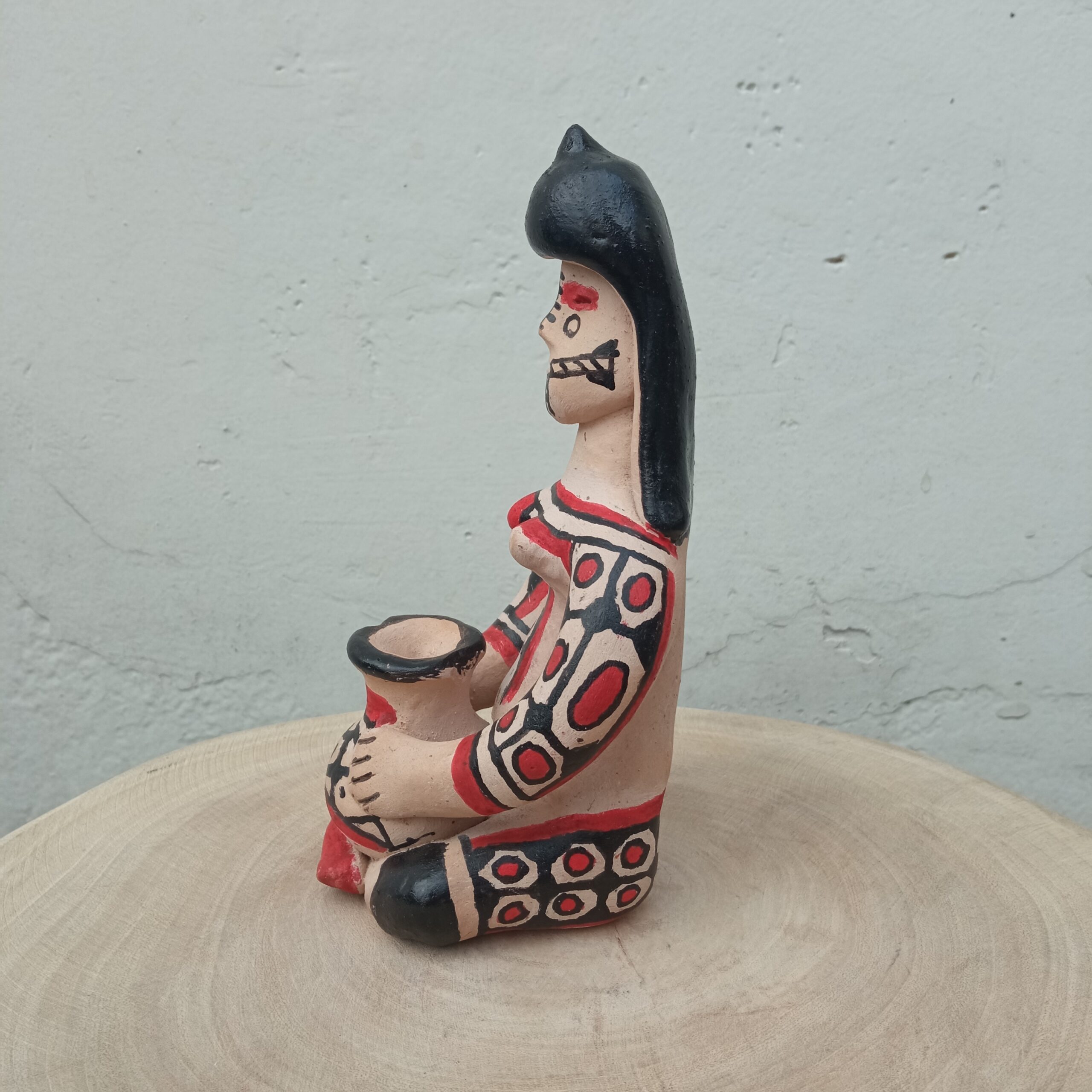 Boneca Ritxòkò M - Povo Karajá - Imagem 3