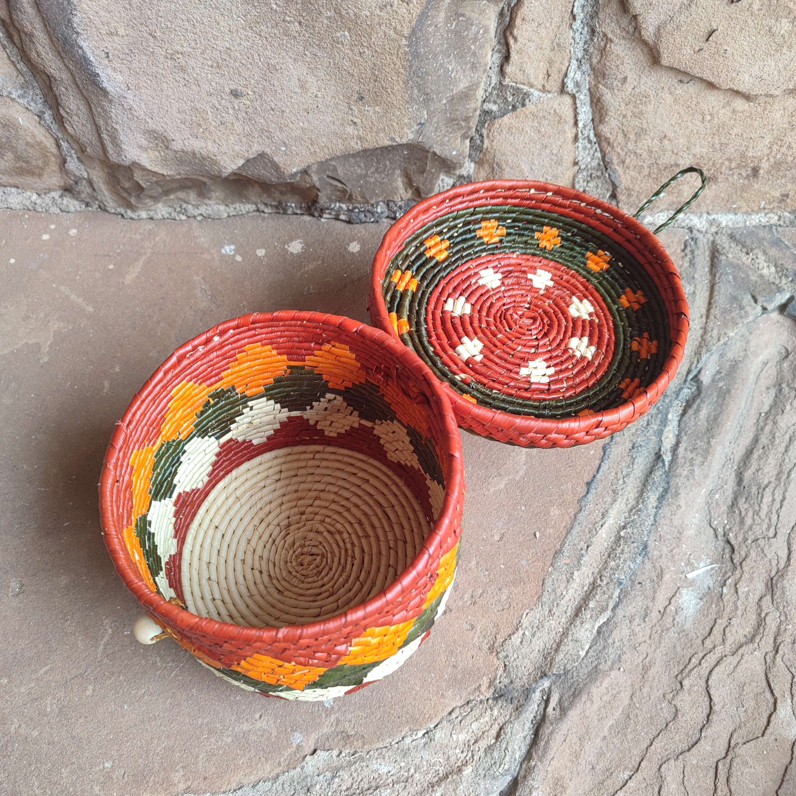 Porta-Joias - Palha de Tucumã - Povo Urucureá - Imagem 2