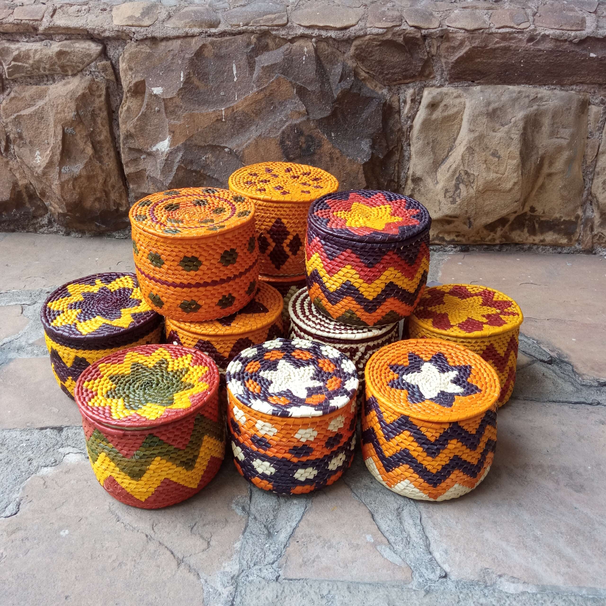 Porta-Joias - Palha de Tucumã - Povo Urucureá - Imagem 4