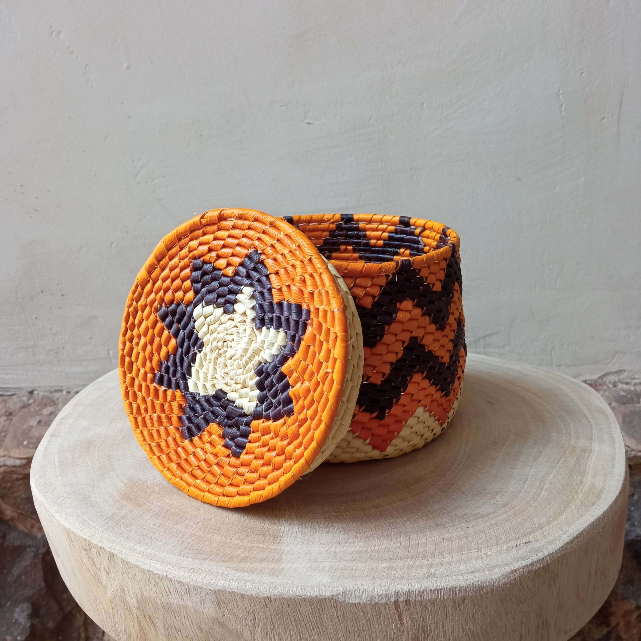 Porta-Joias - Palha de Tucumã - Povo Urucureá - Imagem 5