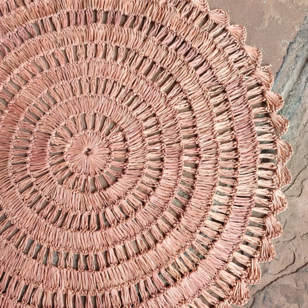 Sousplat Redondo - Palha de Buriti - Imagem 5