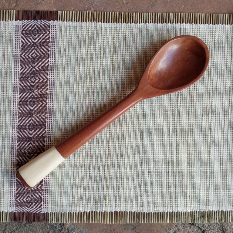 Colher G - Madeira e Osso