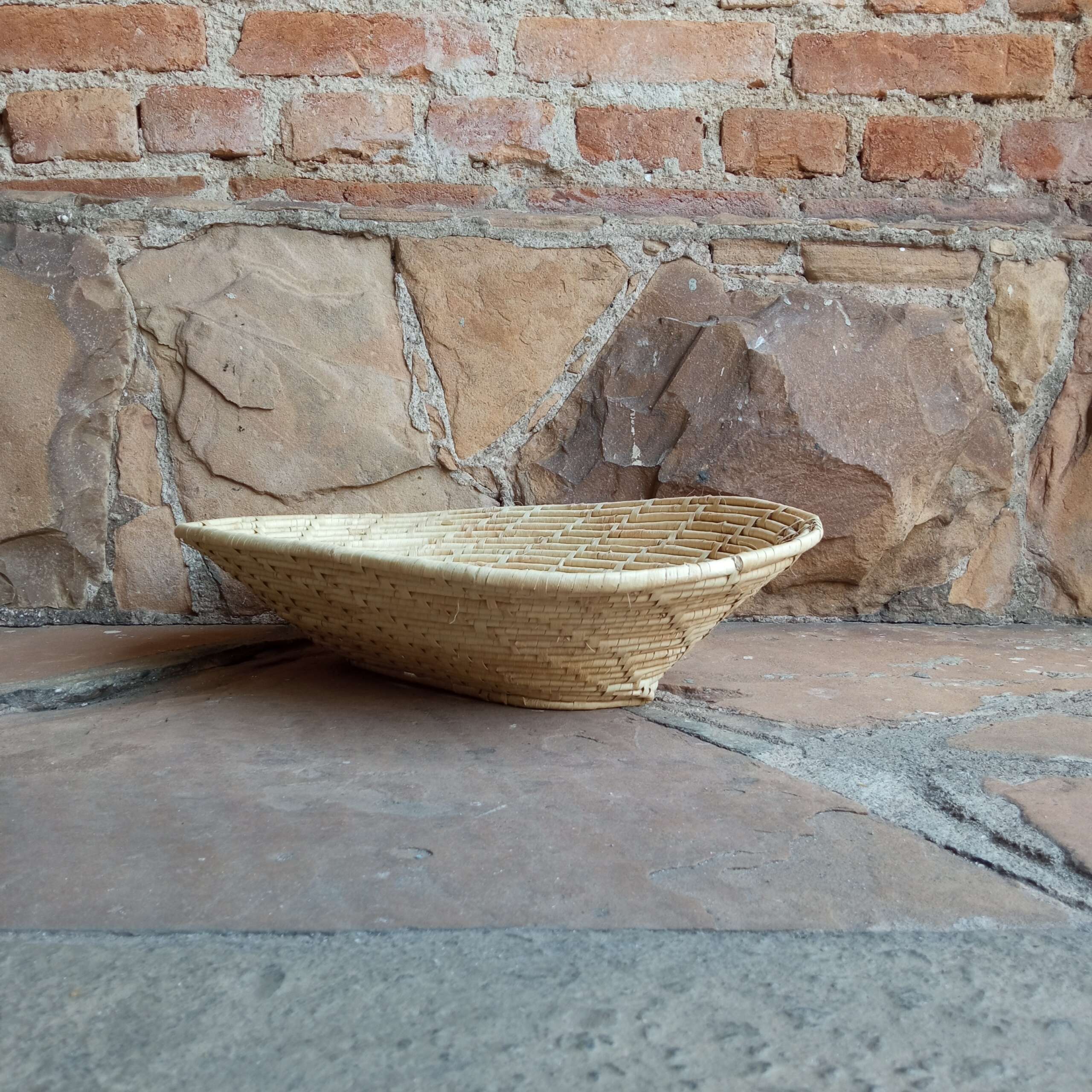 Fruteira Oval - Palha de Carnaúba