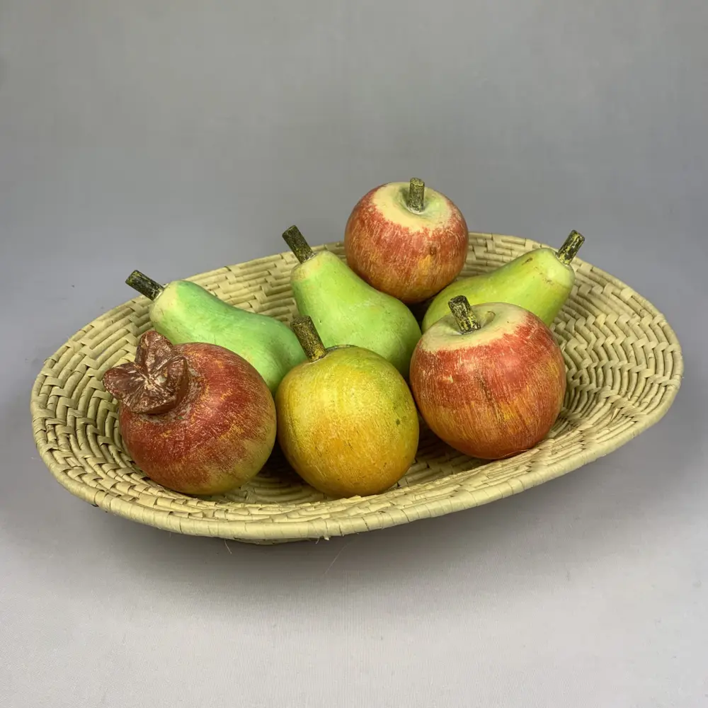 Fruteira Oval - Palha de Carnaúba