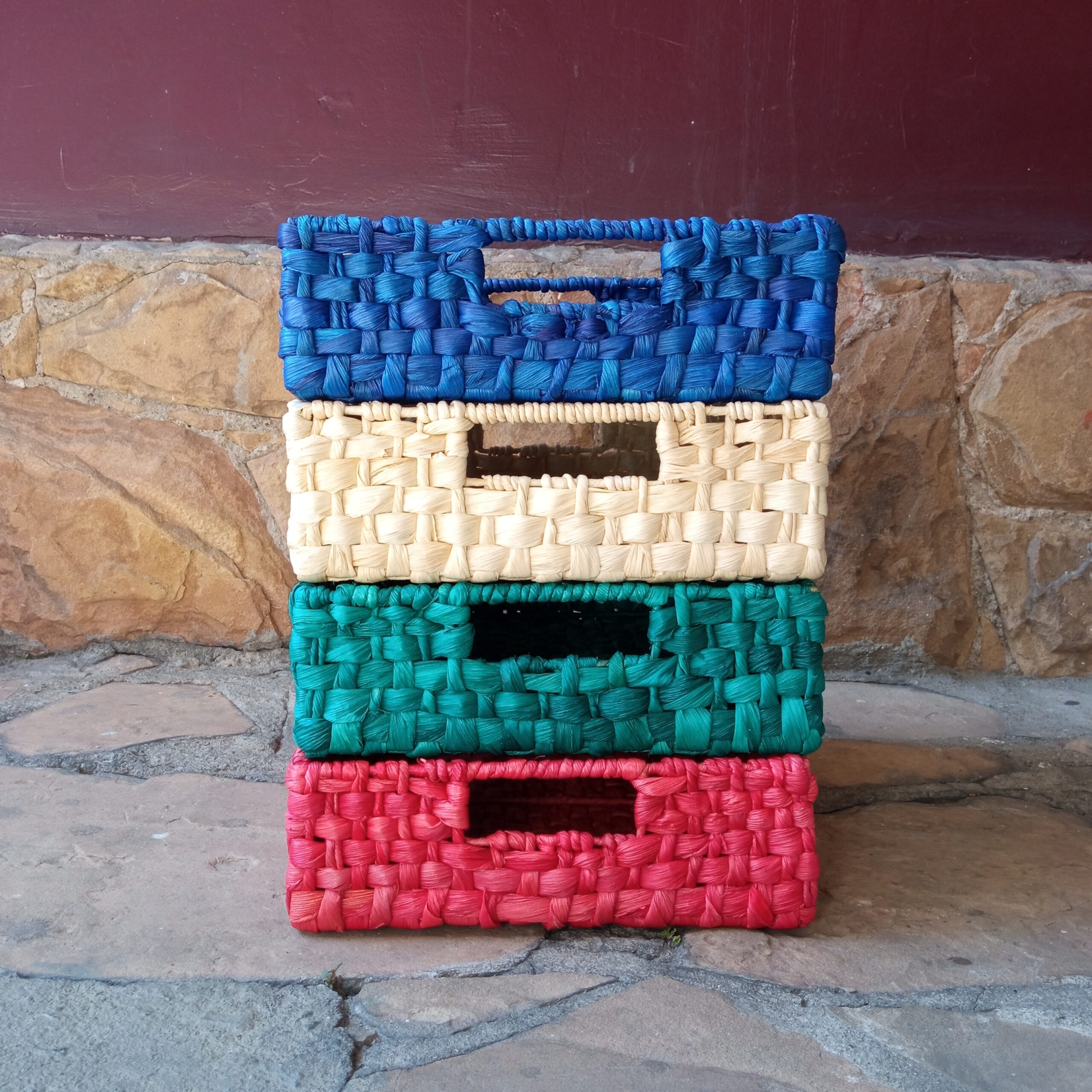 Bandeja com puxadores - Palha de Milho - Imagem 5