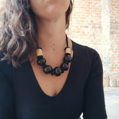 Colar Tucumã + Jarina - AM