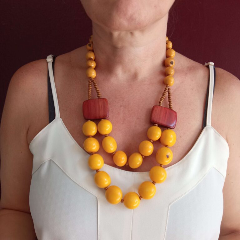 Colar Jarina + Madeira - AC