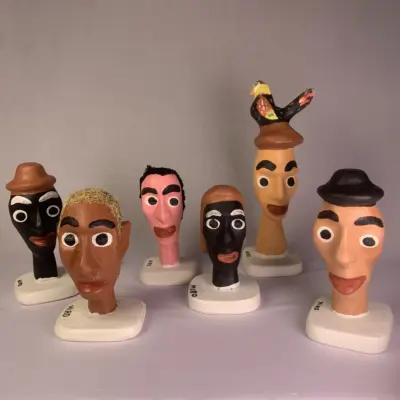 Entalhe Cabeça - Mestre Miro