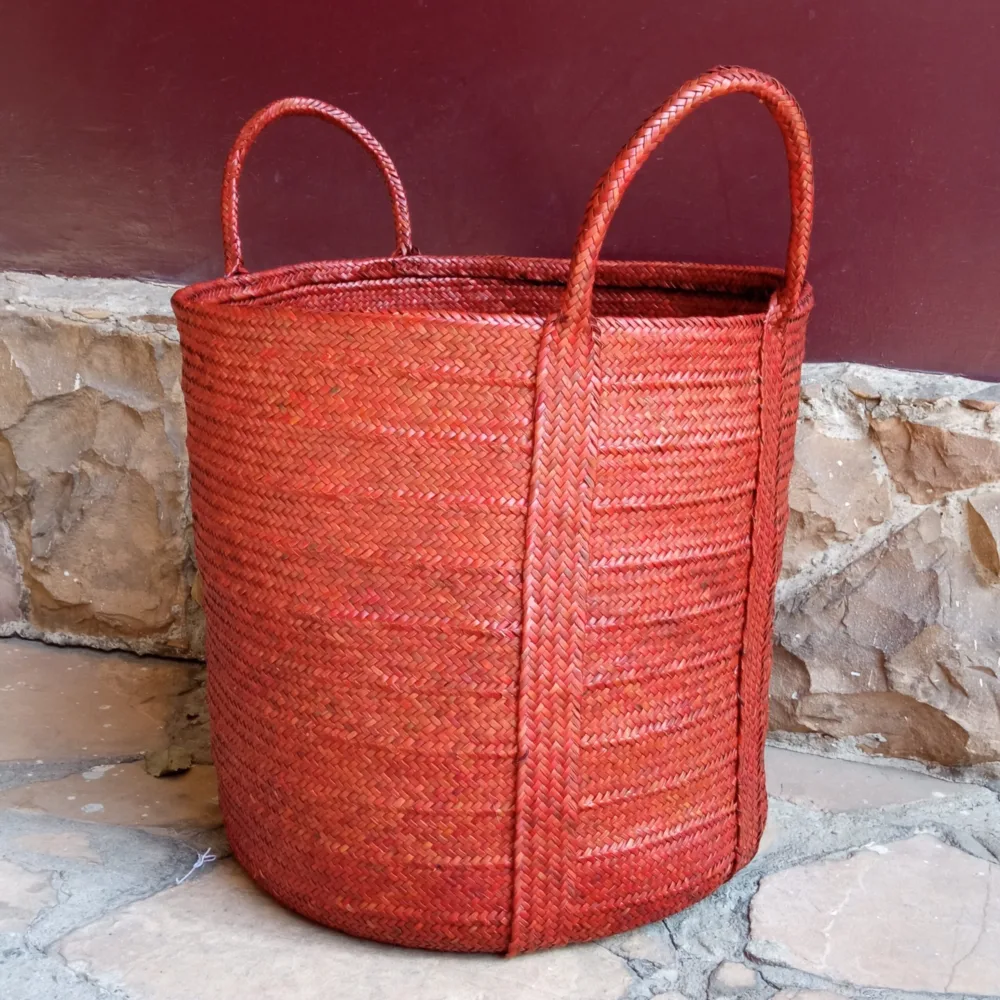 Cesta Teresa - Castanho - Palha de Piaçava - Imagem 2