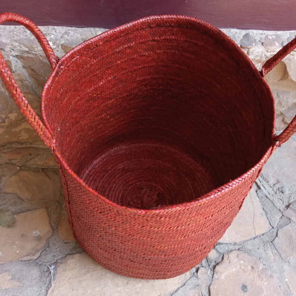 Cesta Teresa - Castanho - Palha de Piaçava - Imagem 3