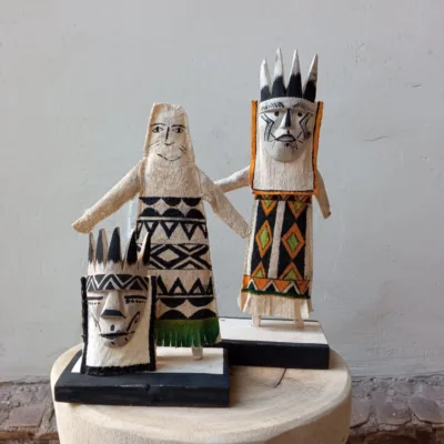 Boneco de Tururi - Povo Ticuna