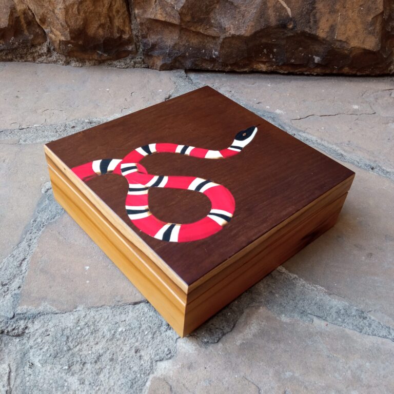 Caixa em Marchetaria G - Vanusa Lima