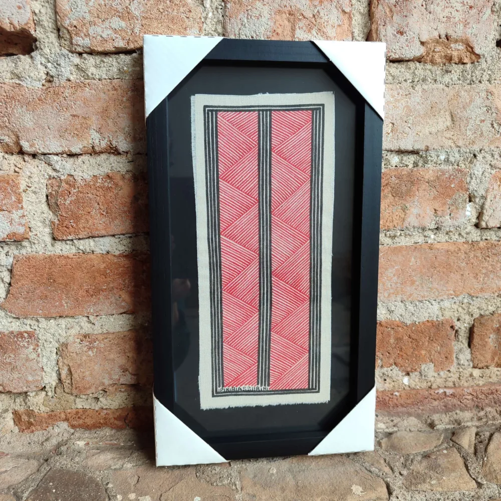 Quadro Grafismo P - Povo Asurini - Imagem 9