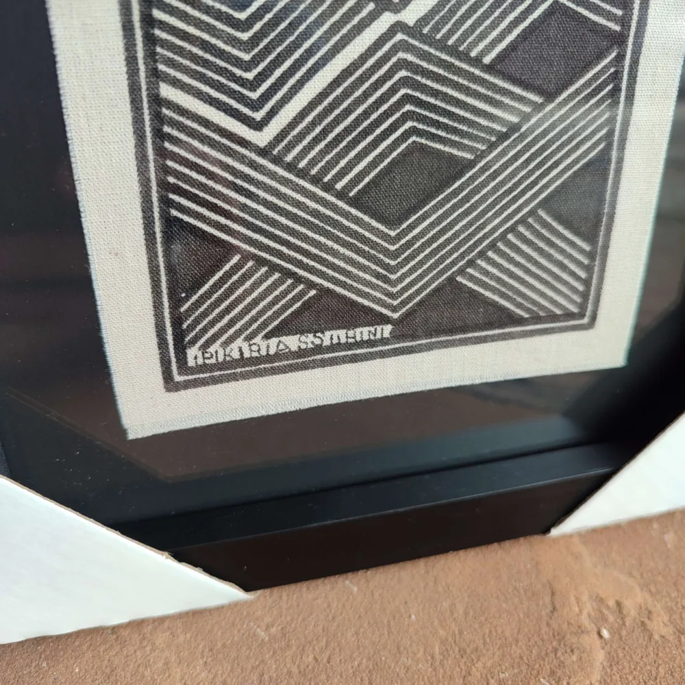 Quadro Grafismo P - Povo Asurini - Imagem 6
