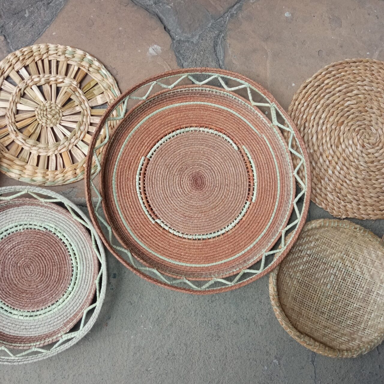 Kit Cestas Parede - Taquara, Palhas de Ouricuri e Palha de Taboa - Imagem 3