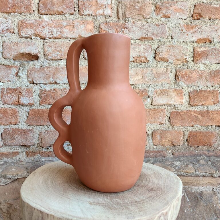 Garrafa Cerâmica Decorativa - Vale do Jequitinhonha