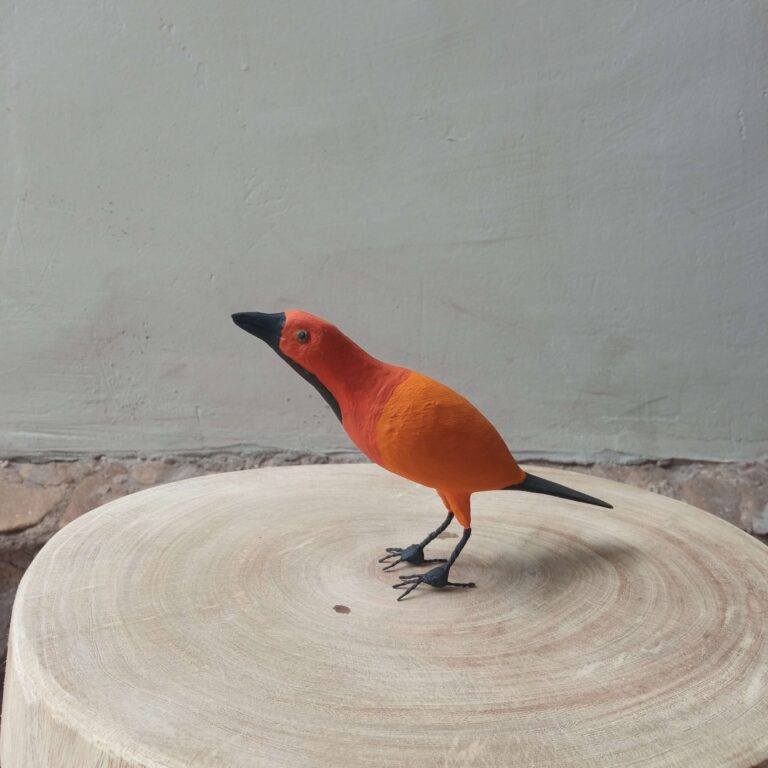 Entalhe Pássaro - Seu Zé