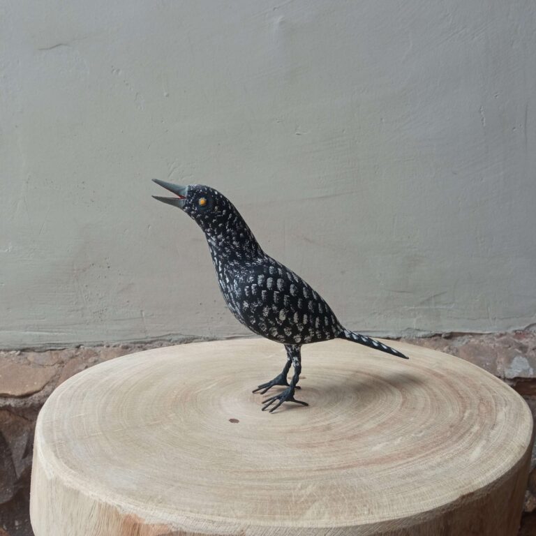 Entalhe Pássaro - Seu Zé