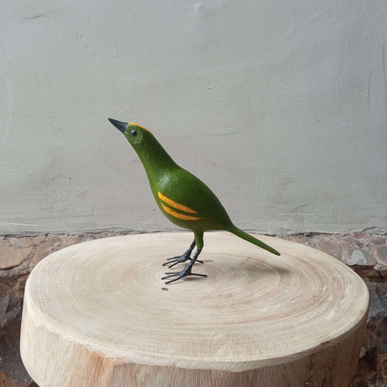 Entalhe Pássaro - Seu Zé