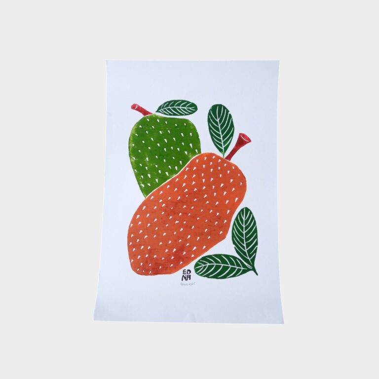 Xilogravura Edna Silva M - Jaca