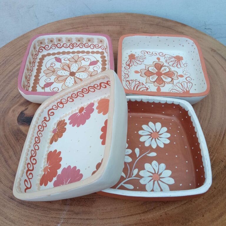 Cumbuca Quadrada Cerâmica M - Vale do Jequitinhonha