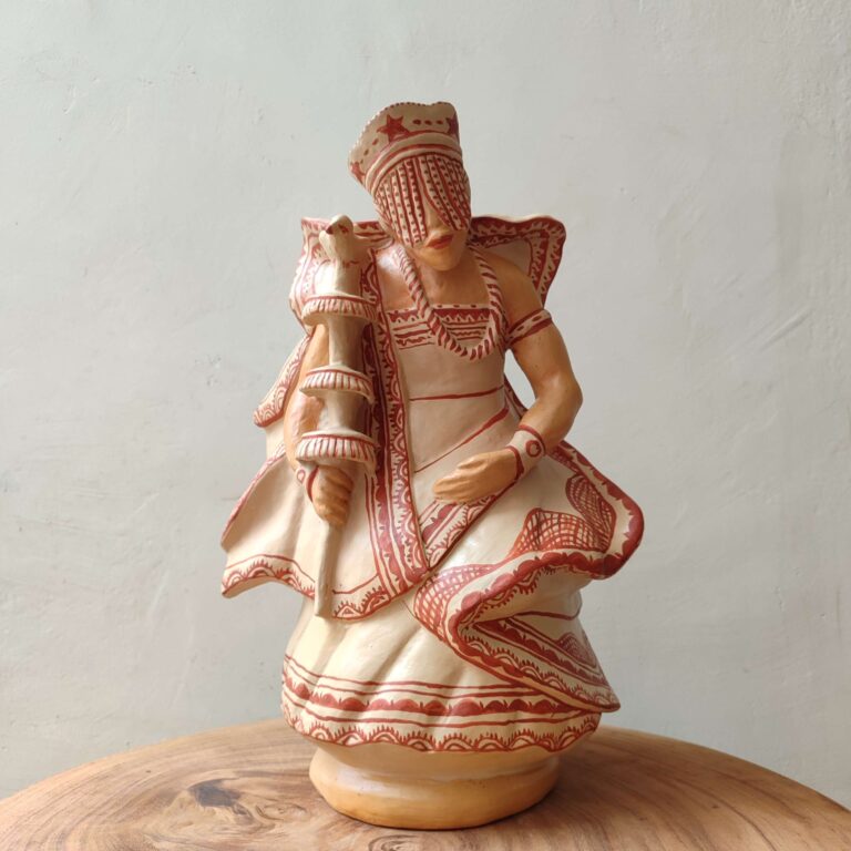 Orixá Cerâmica M - Oxalá - Mestre Gerar