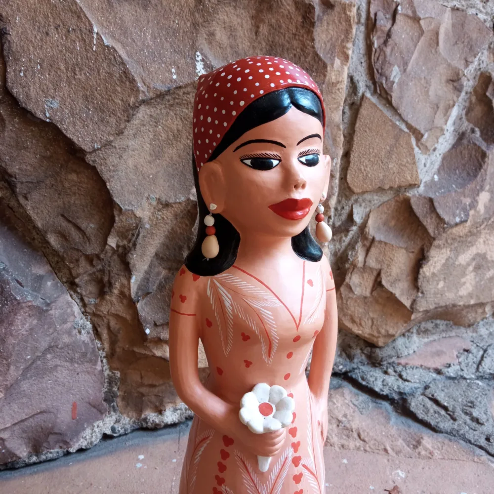 Boneca Mulher G - Vale do Jequitinhonha - Imagem 2