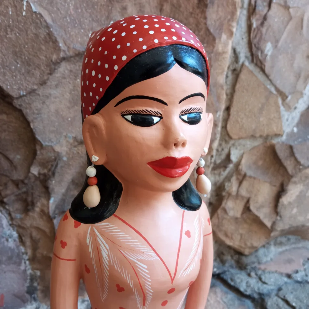 Boneca Mulher G - Vale do Jequitinhonha - Imagem 4