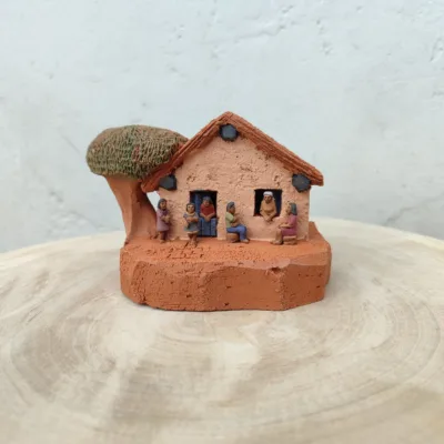 Escultura Casa Sertaneja - Cláudio