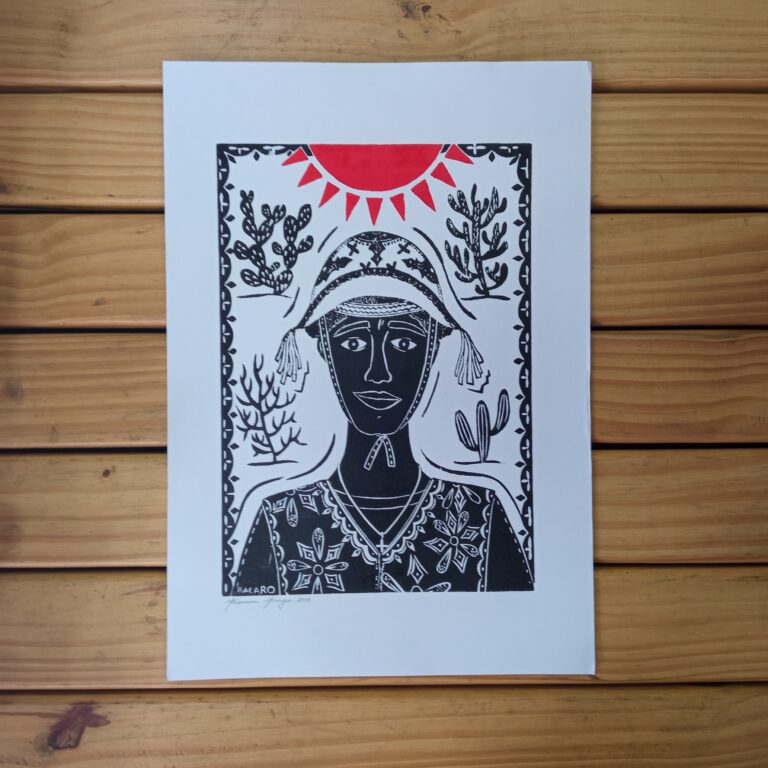 Xilogravura Bacaro Borges M - Nordestino