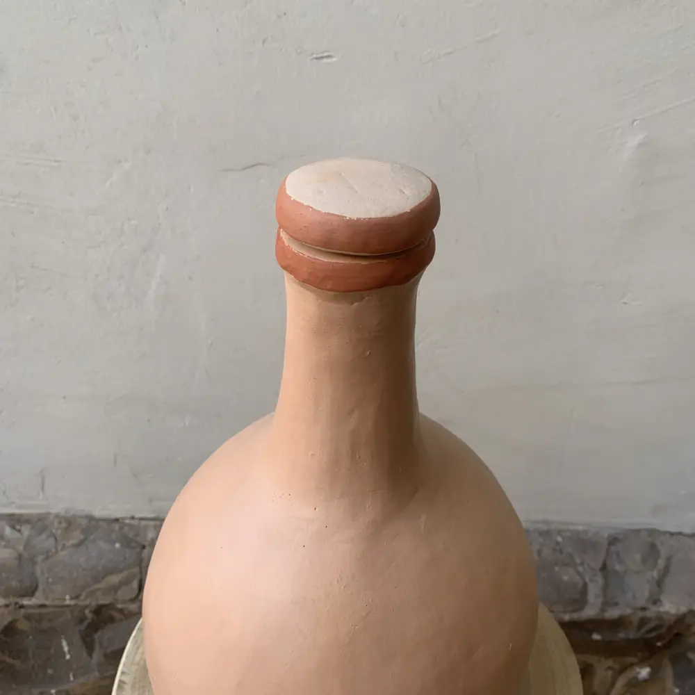 Moringa/Garrafa Cerâmica Decorativa - Vale do Jequitinhonha - Imagem 5