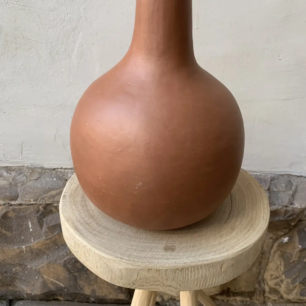 Moringa/Garrafa Cerâmica Decorativa - Vale do Jequitinhonha - Imagem 5