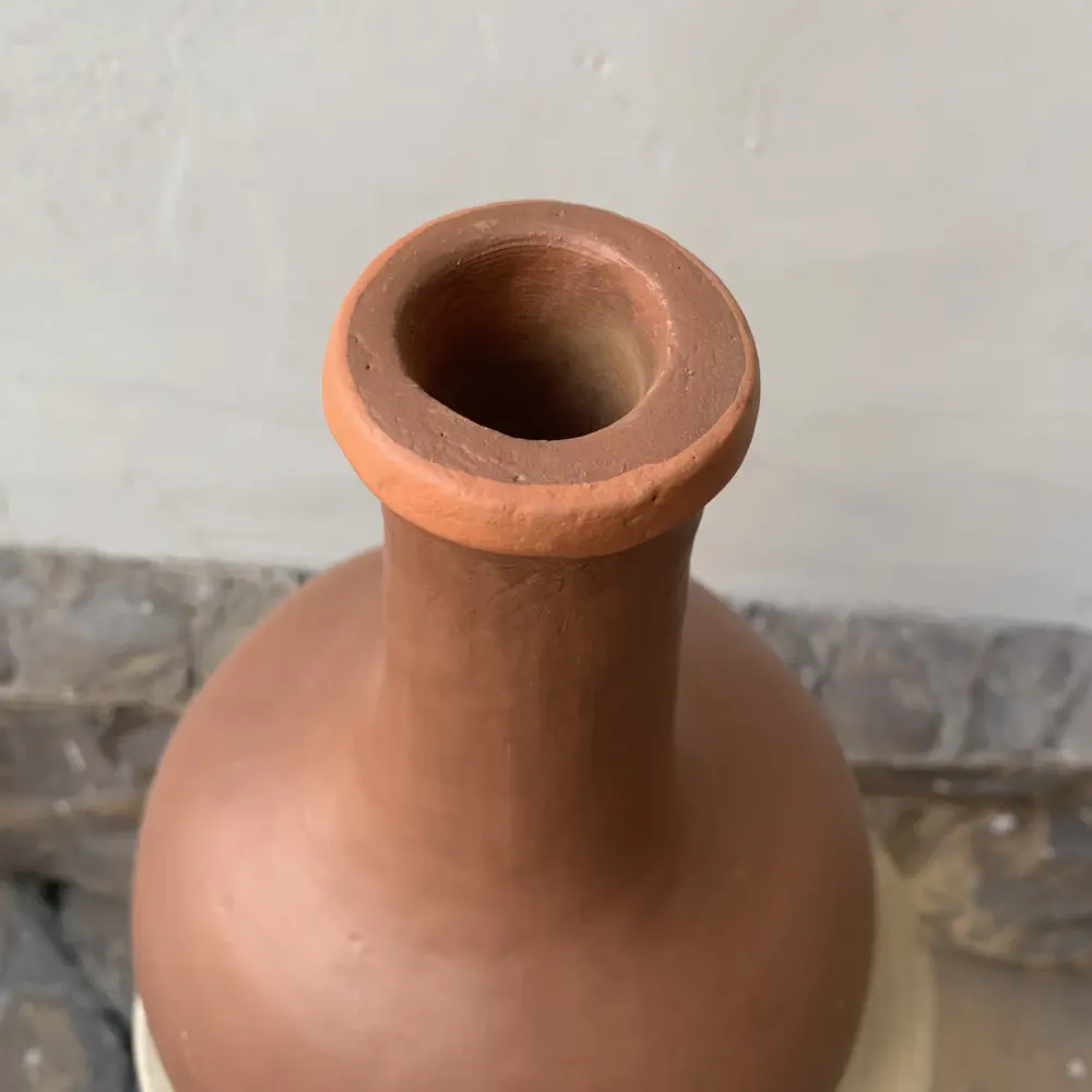 Moringa/Garrafa Cerâmica Decorativa - Vale do Jequitinhonha - Imagem 4