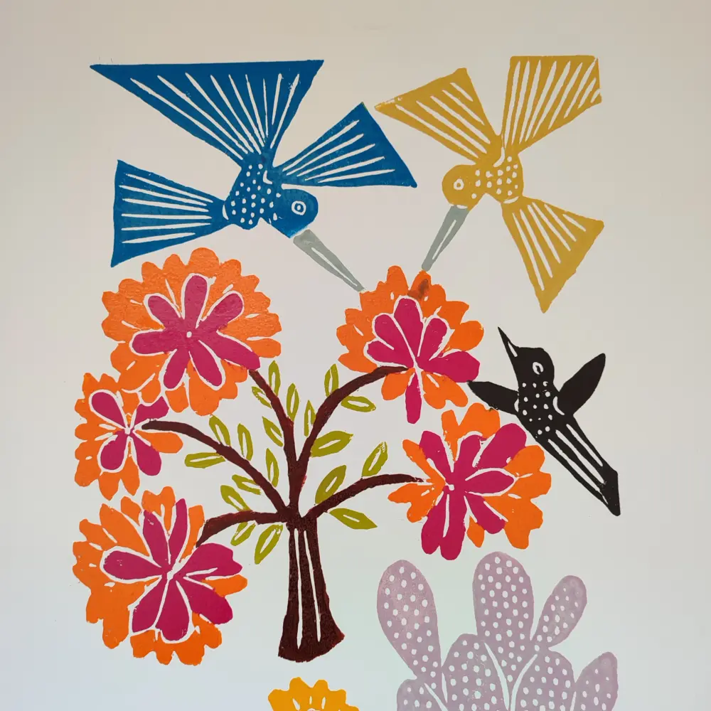 Xilogravura Mestre J Borges G - Sertão Florido - Imagem 2